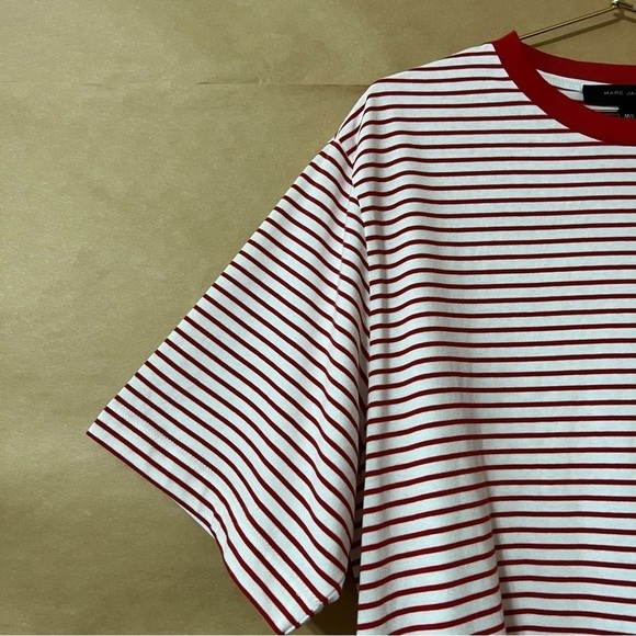 Marc Jacobs | NWT Striped T-Shirt Dress Crewneck Ringer Tee Mini Dress Size M/L - Picture 6 of 10